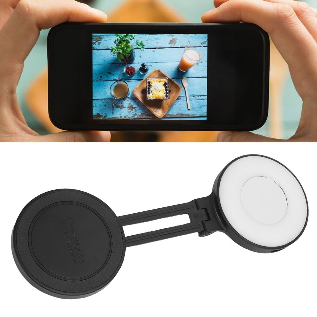 Magnetic Selfie Light Support For   Stepless Dimmable Folding Phone Selfie   Fill Light for Video Recording Makeup Photography
