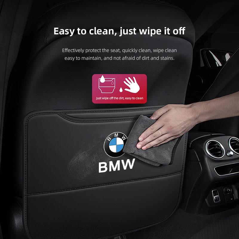 2Pcs Car Seat Anti Kick Pad Protective Cover For BMW M3 M4 M5 G42 G30 G20 E39 E36 E87 E53 F44 F07 F34 G15 G16 G23 G22 F30 F20