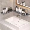 Towel Rack Foldable Punching Free Bath Towel Shelf for Campers Home Kitchens Bathroom Supplies Storage Holder