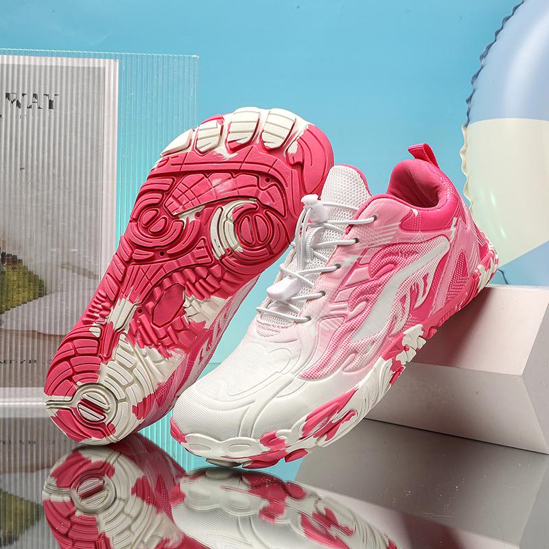 Women Anti-slip Trainers Men's Cross-training Shoes Elastic Gym Fitness Sports Shoes Outdoor Walking Trekking Hiking Sneakers