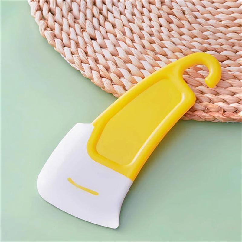1/2/5/10PCS Cleaning Spatula Kitchen Scraper Soft Blade Scraper Brush Dirty Pan Pot Dishes Cleaner Tools Cooking Baking Kitchen