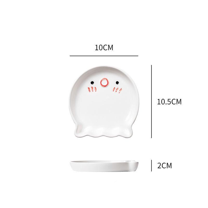 

Креативная милая миска в виде осьминога, керамическая миска для дома, миска для еды, бытовая тарелка, экологически чистый набор столовых приборов