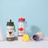111 Stainless Steel Children's Thermos Cup High Value Female Cartoon Portable Student Accompanying Cup Leak-proof Water Cup