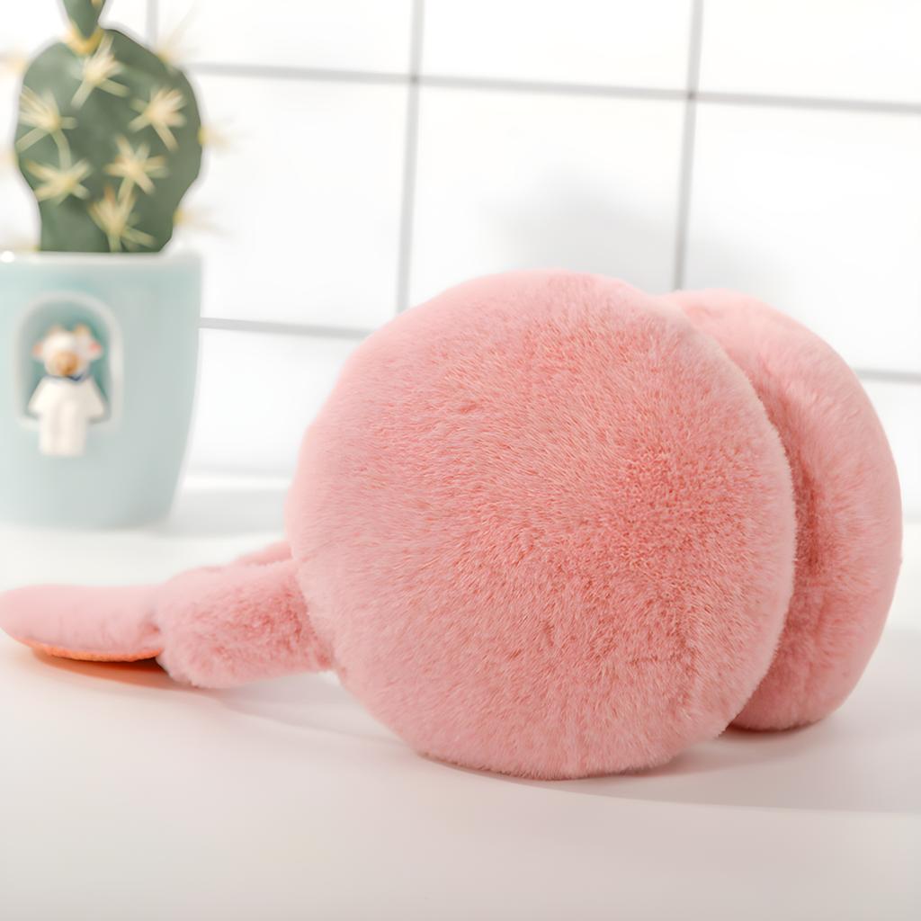Cute Kitty Animal Earmuffs Foldable/Unfoldable Ear Warmers Winter Warm Plush Outdoor Ear Covers