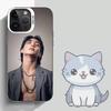 Kpop J-JungkookS Phone Case For iPhone 16,15,14,13,12,11,Mini,Pro,SE,MAX White Matte Shockproof Cover
