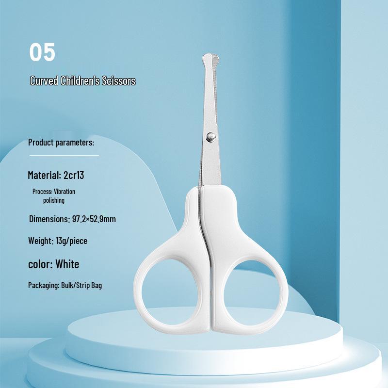 Popular Baby Nail Clipper Set: Safe, Anti-Pinch Clipper & Scissors for Newborns