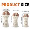1pc Golf Club Headcovers Decorable Anti-Scratch Protection Cover For Golf 1/2/UT Wooden Pole Covers Replace Accessories