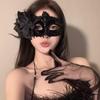Masquerade Mask for Women Venetian Costume Half Face Costume Cosplay Lace Eye Mask Halloween Carnival Party Feather Mask 2025