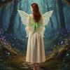 Sparkling Organza Butterfly Fairy Wings Gradient Sheer Costume Wing Set  Cosplay Party