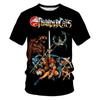 Men's Harajuku style cartoon 3D T-shirt summer new street short sleeved animated theme 3D printed pattern