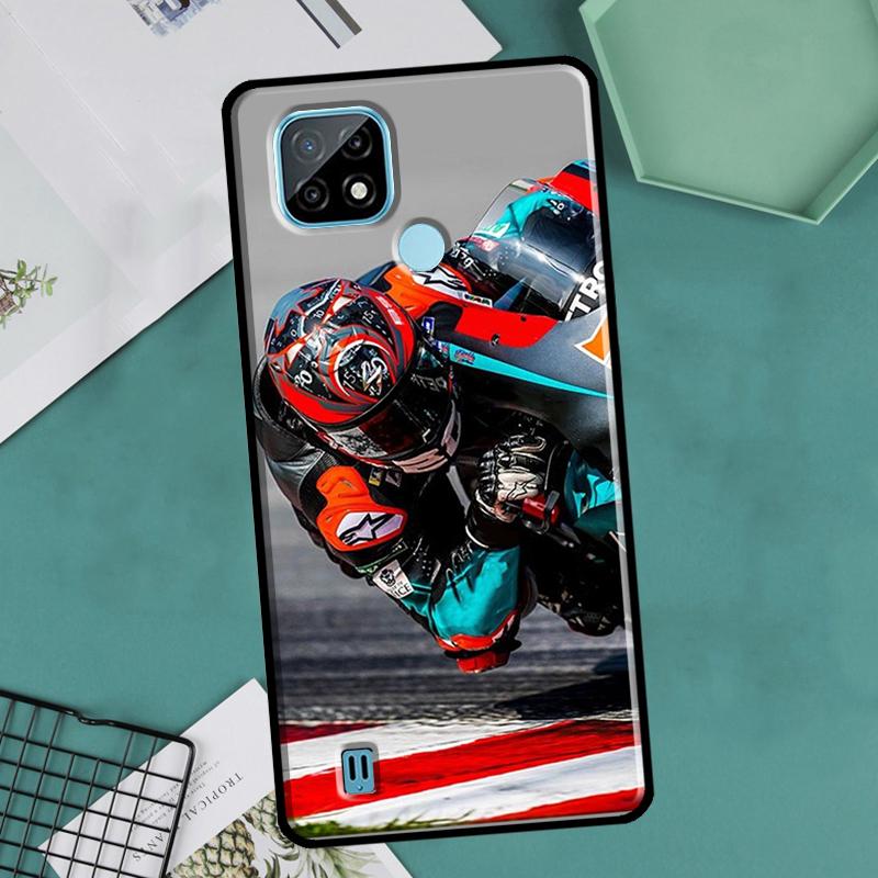 Fabio Quartararo Moto 20 For Realme GT Neo 2 3 Master 8i 9i 8 9 Pro Plus C35 Case For OnePlus 9 10 Pro 9R 10R Nord2