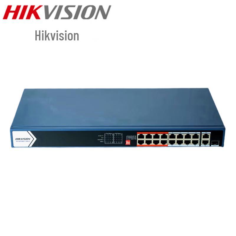

Hikvision 18-Port 100Mbps Non-Managed PoE Switch