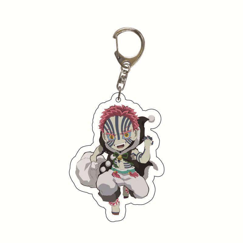 Unique Acrylic Demon Slayer Xmas Keychain Perfect For Anime Fans And Collectors