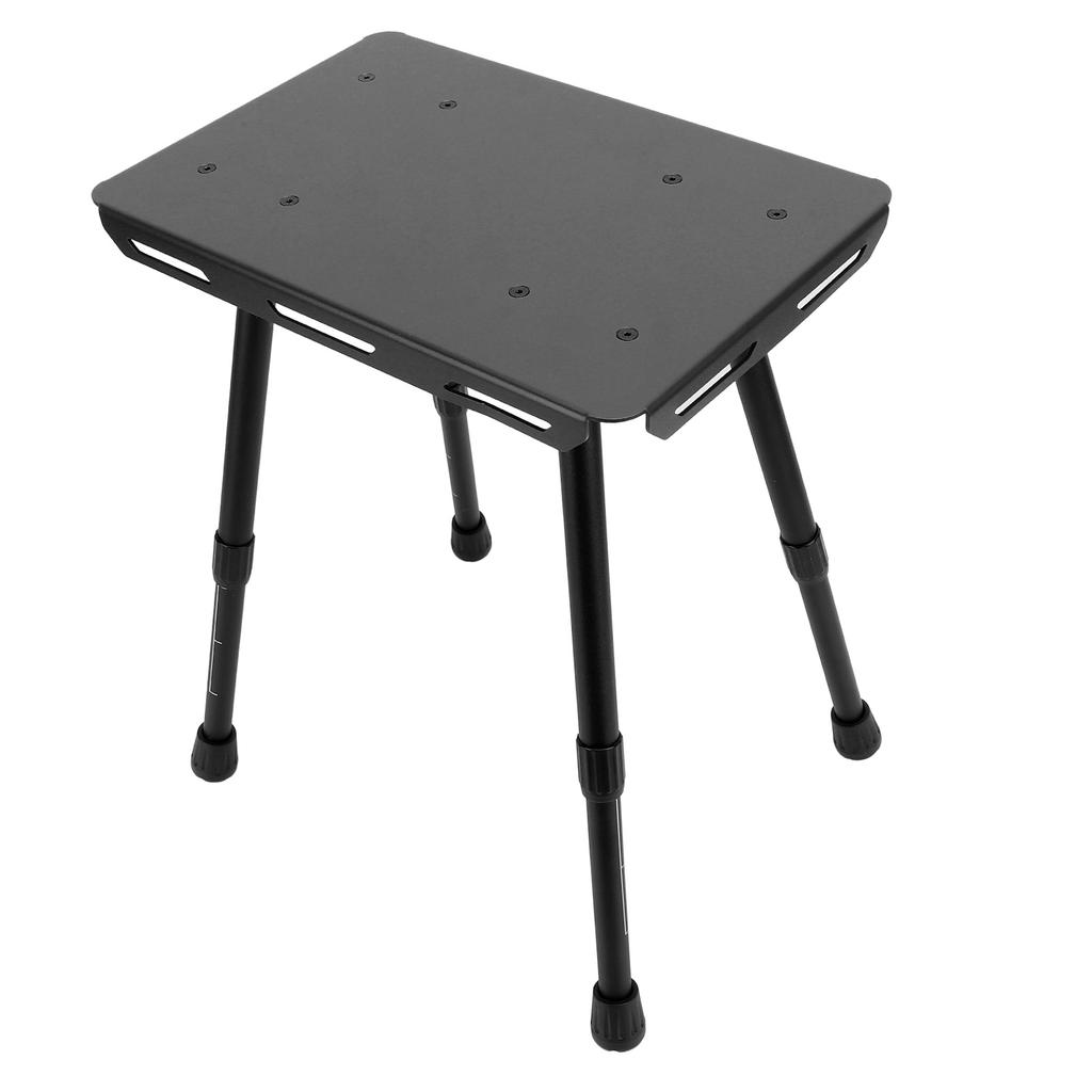 Banco de acampamento dobrável em liga de alumínio Oxford tecido leve 330,7 lb altura de carga