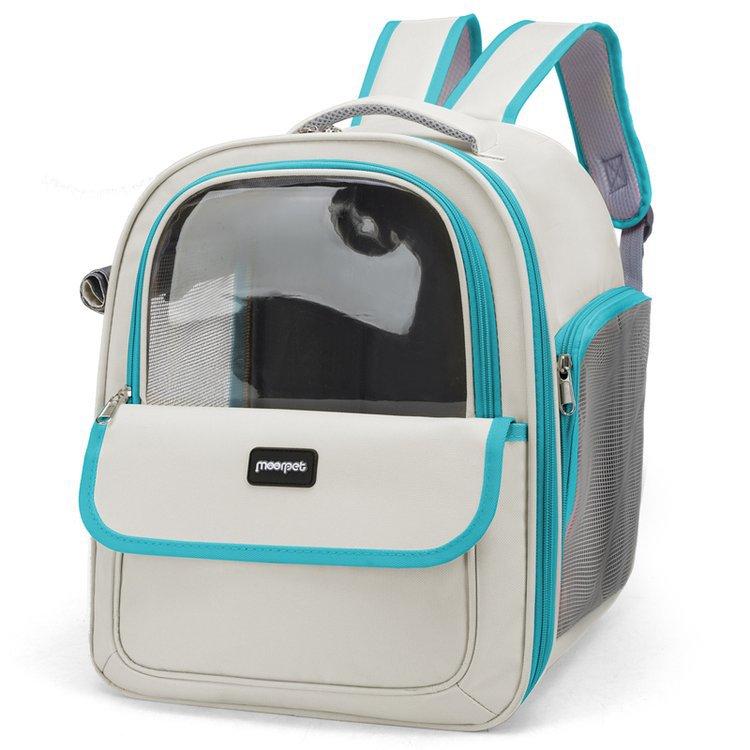 Pet Carrier Backpack Going Out Large Cat Backpack Transparent Space Capsule Breathable Portable Bag Backpack Cat Dog Supplies