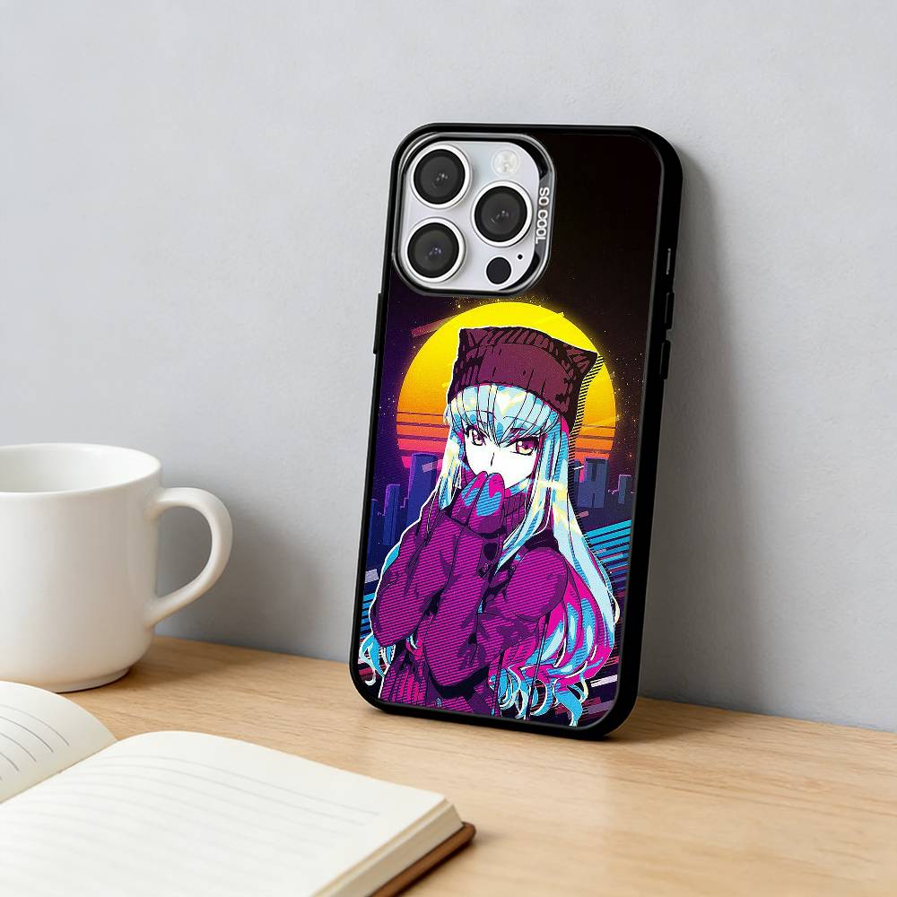 

роскошный комикс Code Geass Чехол для телефона для iPhone 17,16,15,14,13,12,11 Plus,Pro Max,XS,Разноцветный Серебряный чехол для телефона Funda Cover iPhone12PRO