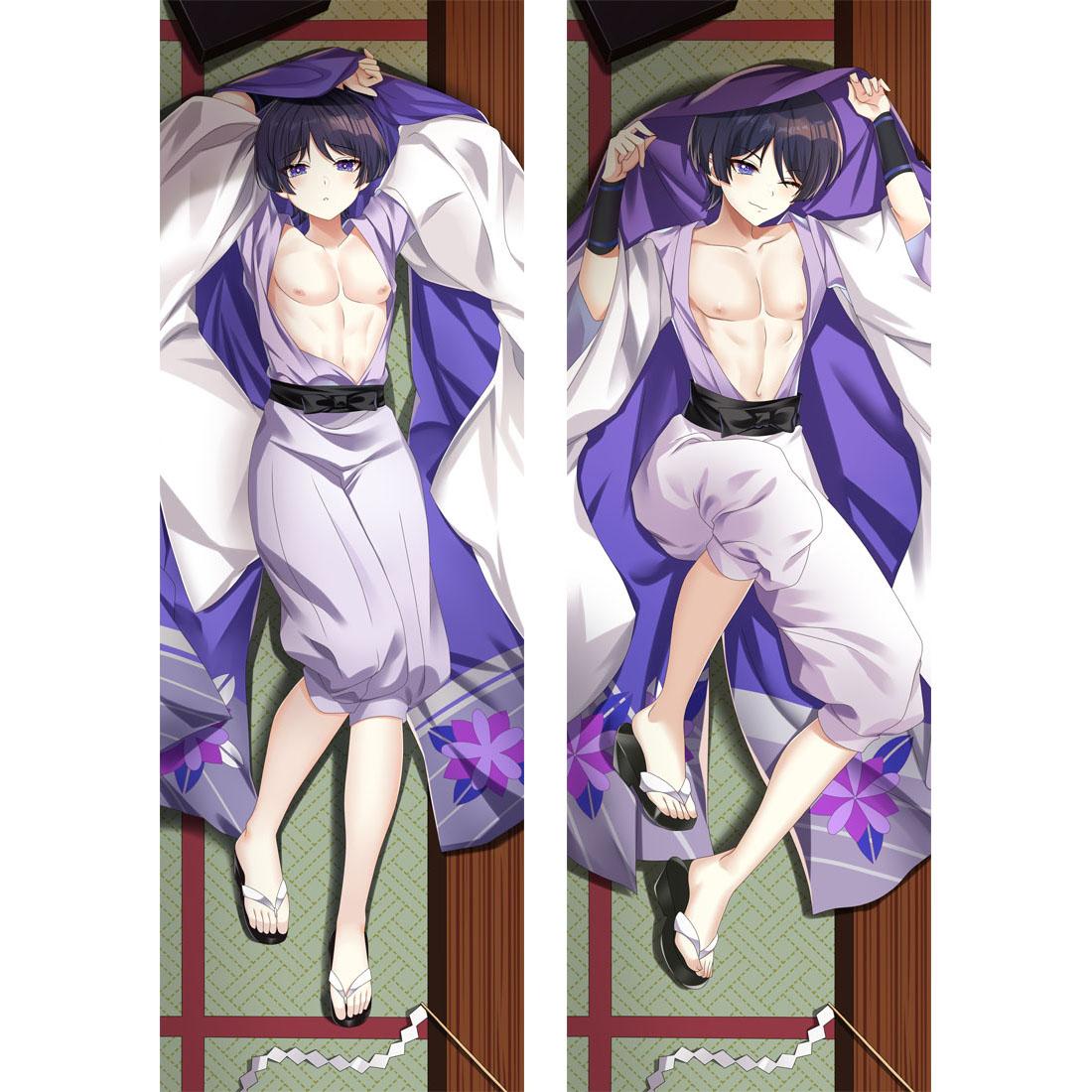 Косплей Странник Dakimakura Genshin ударная наволочка обнимающая подушка для тела наволочка отаку скарамуш домашнее постельное белье деко 120x40cm Pillowcase