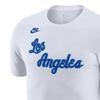 Nike T Shirts Men's White Crew Neck Moderate Straight Fit CT9926-100