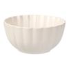 Solid Color Petal Bowl Simple Salad Bowl Ceramic Bowl Embossed Surface Bowl Household Vegetable Bowl Fruit Bowl Tableware Bowl