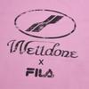 Fila × WE11DONE Alla Moda Minimalista Classico Casual Versatile Comodo Vestibilità Larga Girocollo Manica Corta T-Shirt Top Unisex F11U626106F-PK