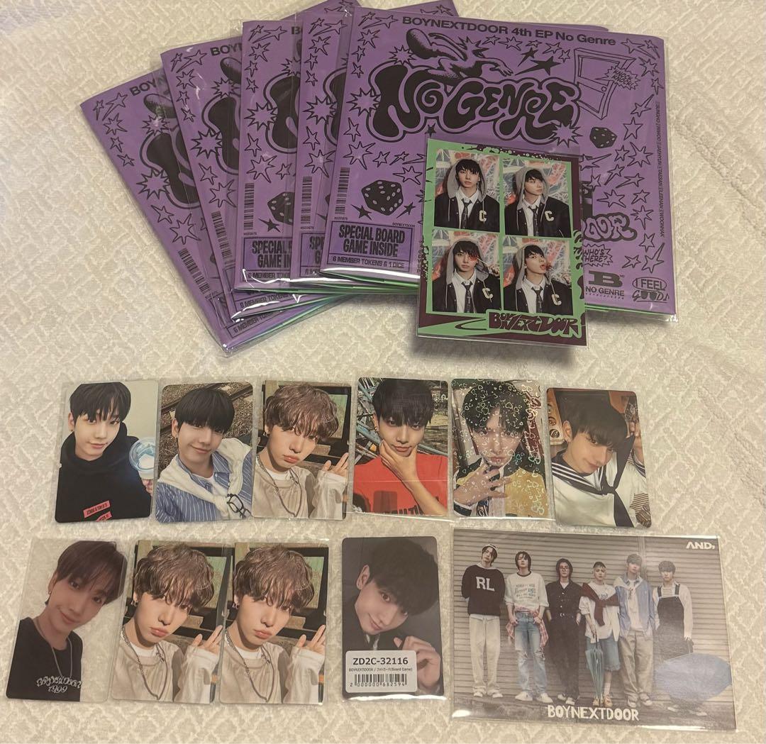 

[USED] BOYNEXTDOOR No Genre Jaehyun trading card included