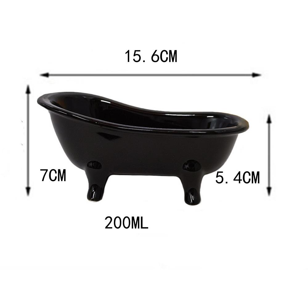 Ceramic Mini Bathtub Bowl for Ice Cream Dessert Porcelain Mixing Bowl Seasoning Dish Tiki Cocktail  Cups