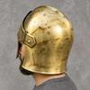 Mittelalterlicher Barbuta Helm 18 Gauge Stahl Ritterrüstung Visierter Commando Helm für Cosplay, LARP Sammlergeschenk
