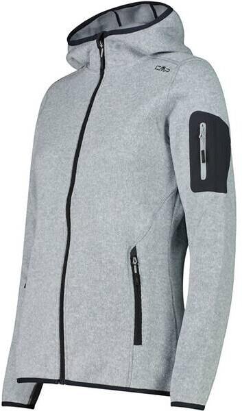 Куртка CMP Strickfleece alluminio anthrazit