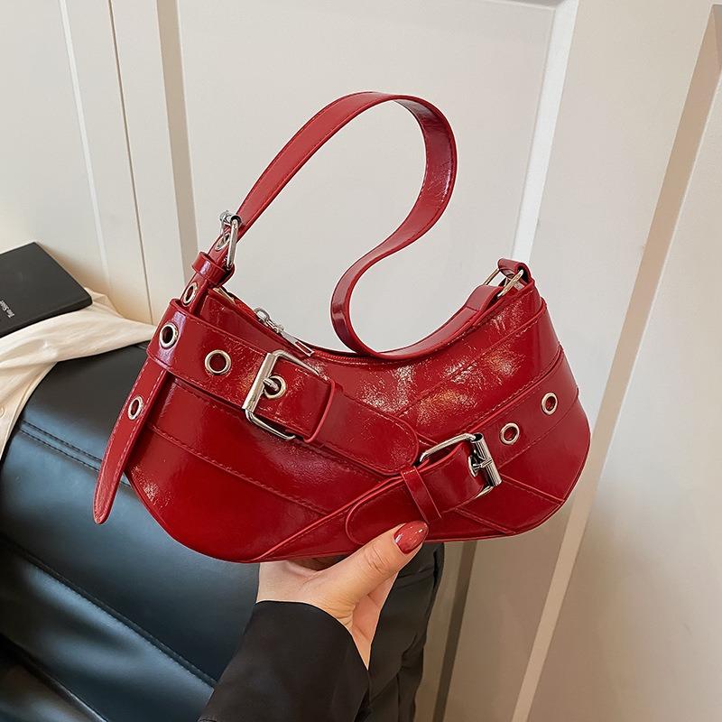 Niche Design Baguette Underarm Bag Women's New Trendy and Versatile Temperament Handbag Fashionable Shoulder Bag