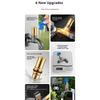 Robinet Extérieur Anti-gel Anti-vol Acier Inoxydable 304 Conception Résistante aux Intempéries Pour Terrasses et Jardin
