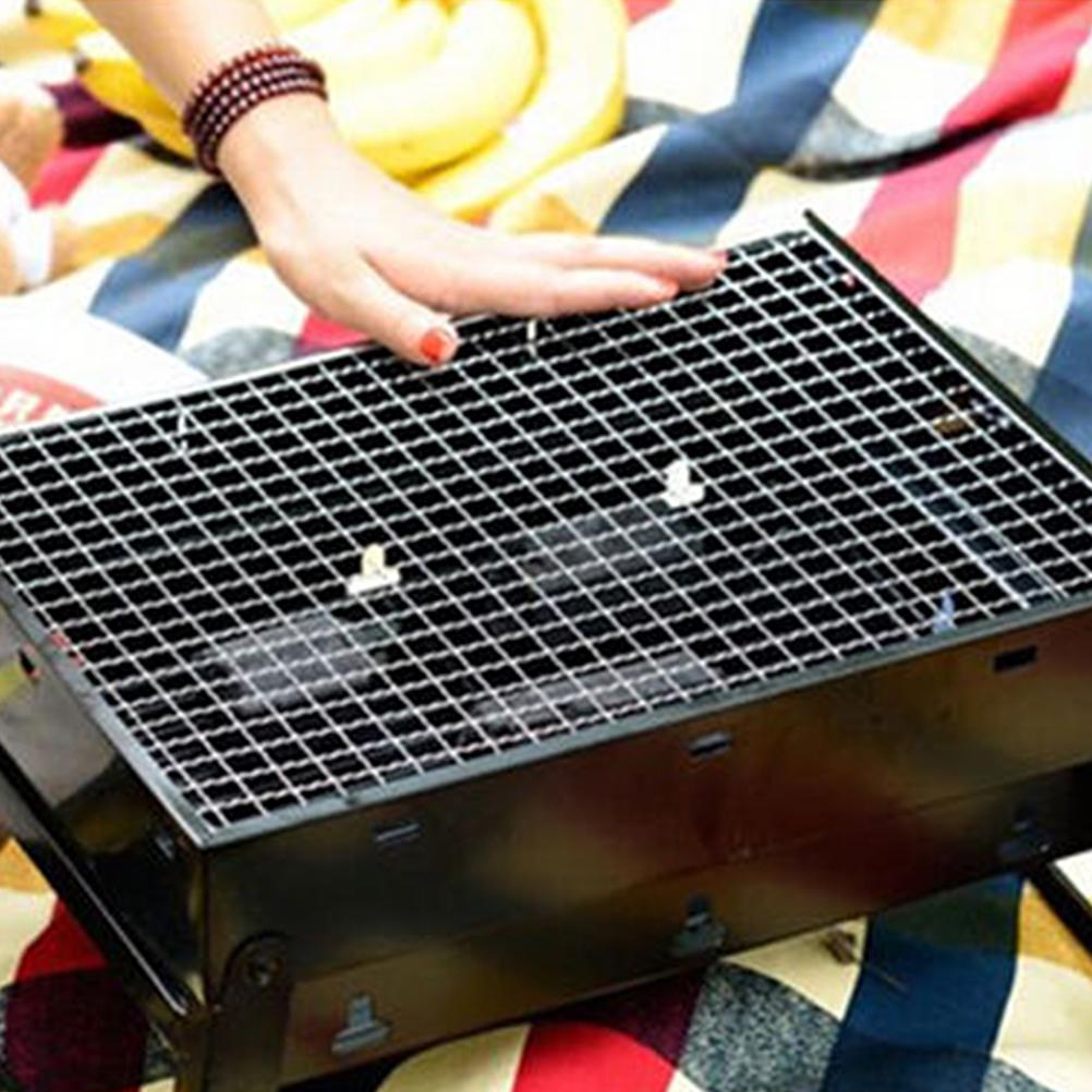 2 Peças Tapetes de Malha para Churrasqueira Aço Inoxidável Antiaderente Tapetes de Malha para Churrasqueira Grelhas Traseiras para Grelhar Carne Legumes Frutos do Mar