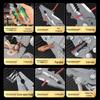 Multi-Functional Folding Electrician Pliers: Wire Strippers and Crimpers