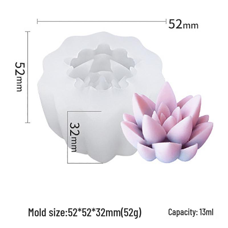 Vítězná Sukulentní Série: DIY silikonové formy na epoxidové kaktusy a svíčky v květináčích