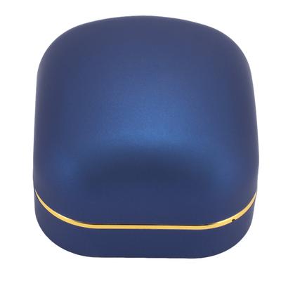 Scatola portagioie con anello LED, fodera in velluto, squisita scatola portagioie di lusso con luce LED per anniversario