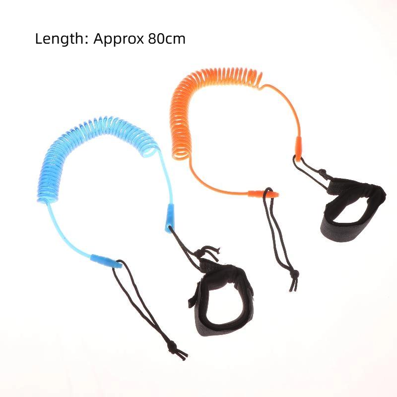 Surf Sup Kotníkový popruh Surfing Elastický Stočený Stand Up Paddle Board Popruh na nohu Popruh na kotník na surfové prkno Popruh na surfové prkno Popruh na nohu