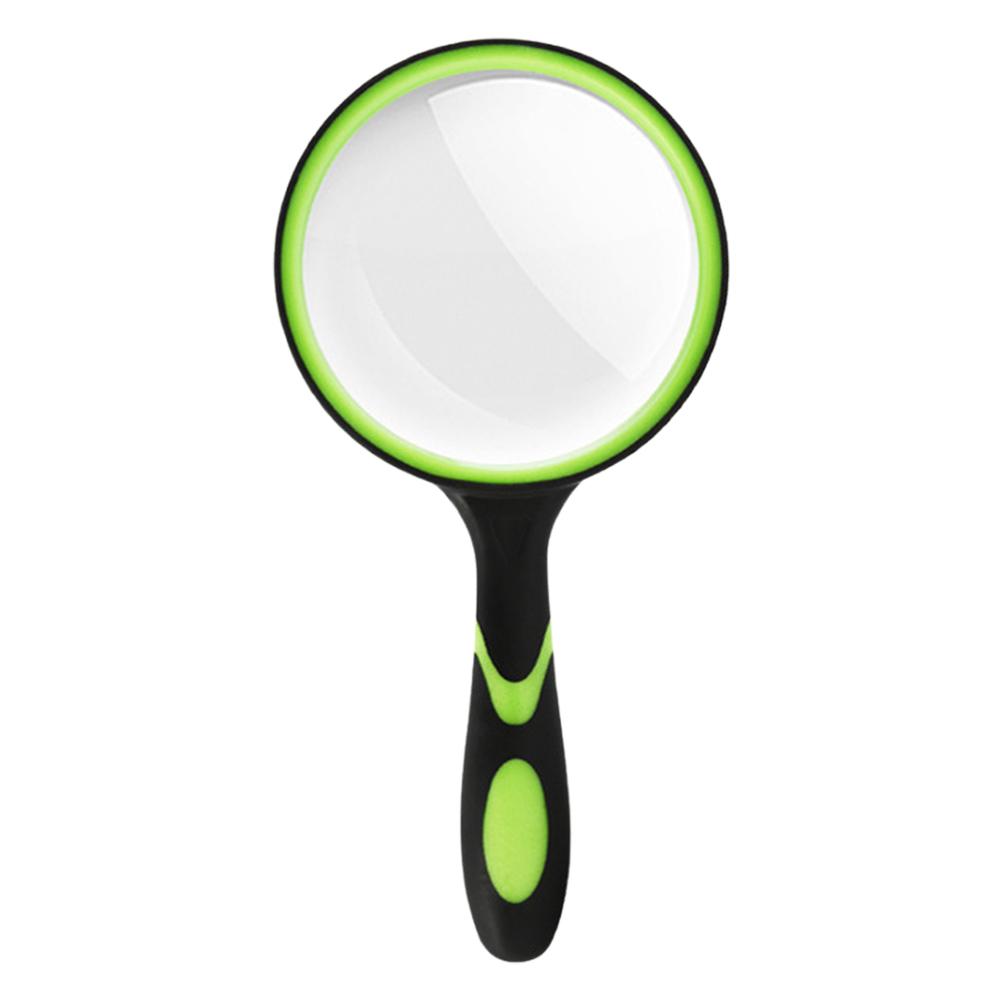 High Magnification Reading Magnifying Glass Handheld Portable For Elderly Students 10x 5x Children's Science Experiment