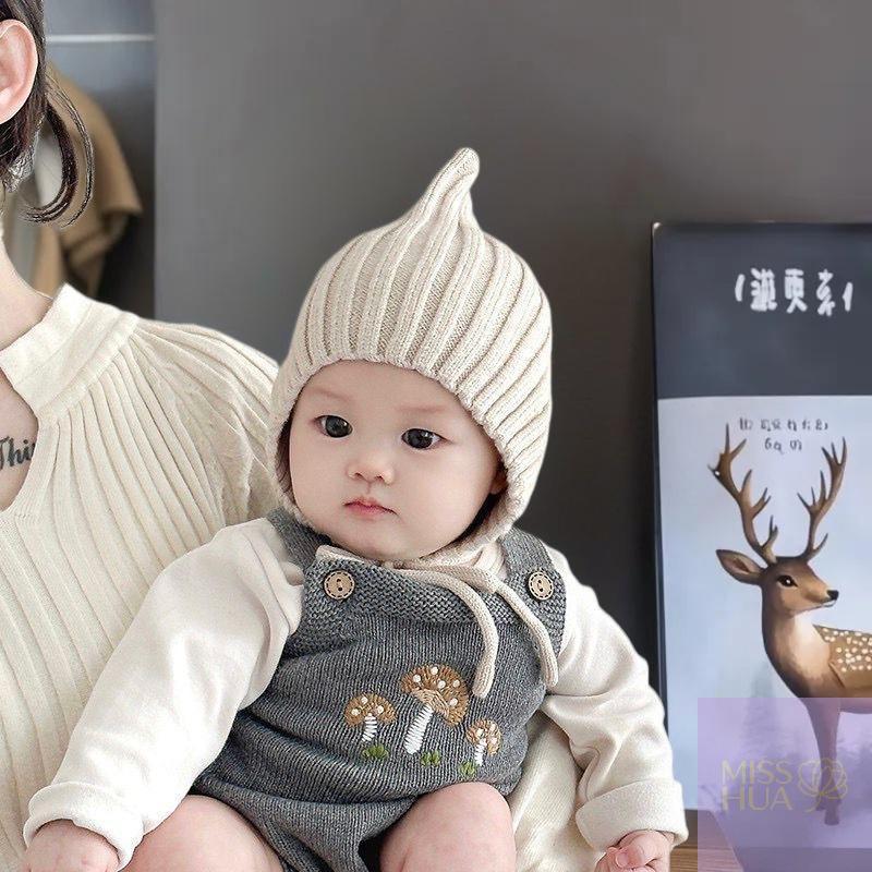 Warm Knitted Hat For Children; Protective Ear Covering; Perfect For Winter Fashions And Photoshoots