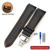 Calfskin Genuine Cow Leather Watchband Belt for Tissot T035 Watch Strap Bracelets Butterfly Buckle Replacement 22mm 23mm 24mm