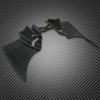 Motorcycle Black Saddle Shield Heat Deflector For Harley Dyna Fat Bob Low Rider Street Bob FXDF FXDL Switchback FLD 1999-2016 17