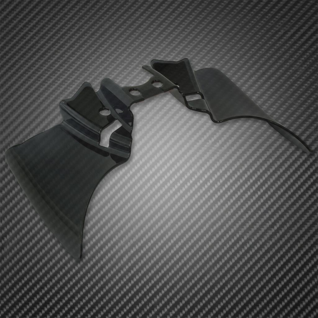 Motorcycle Black Saddle Shield Heat Deflector For Harley Dyna Fat Bob Low Rider Street Bob FXDF FXDL Switchback FLD 1999-2016 17