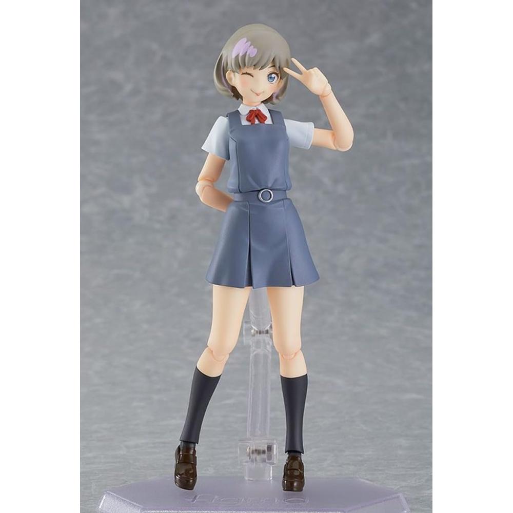 Figma Love Live Superstar Tang Kai Non-scale Plastic Painted Movable Figure Pastel Blue M06790