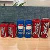 Silicone Coca-Cola Bottle Cover Coca-Cola Can Drink Cover Coca-Cola Cup Cover, Red, 355 Ml