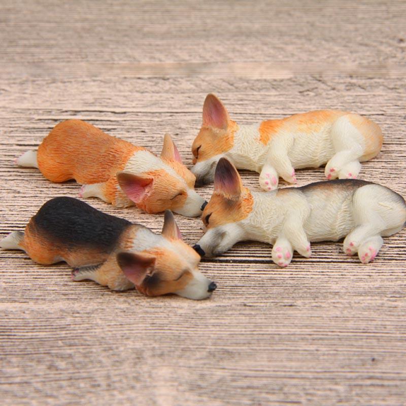 1pc Cute Corgi Dogs Shiba Inu Fridge Magnets Refrigerator Sticker Cartoon Animal Home Decor Paste Children Toys Souvenir Gifts