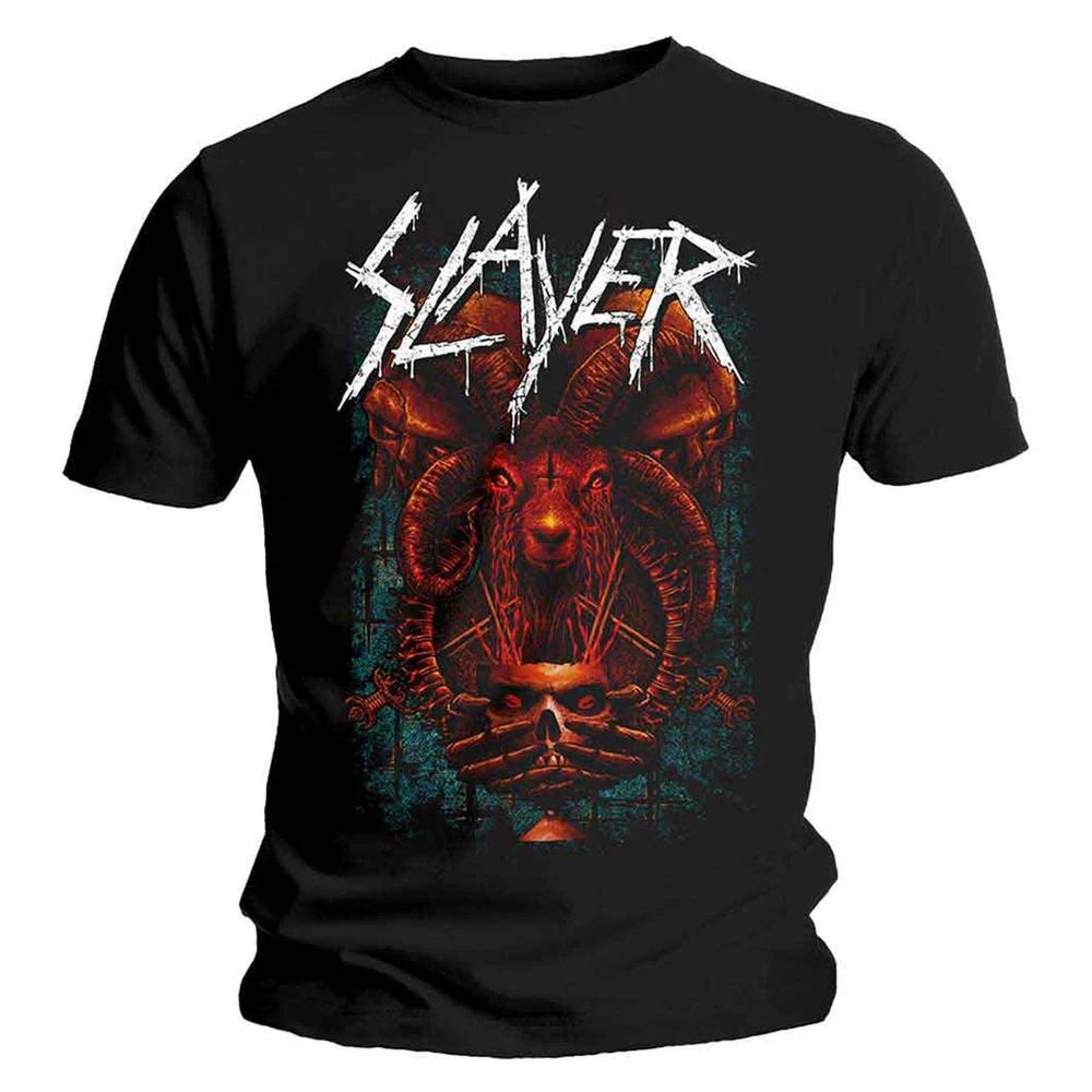 Slayer Offering Band Logo T Shirt XL