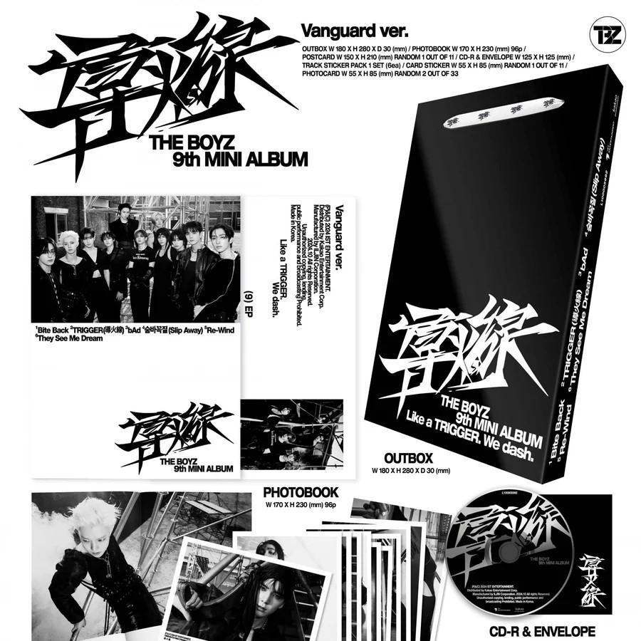 Album THE BOYZ TRIGGER 9. Mini