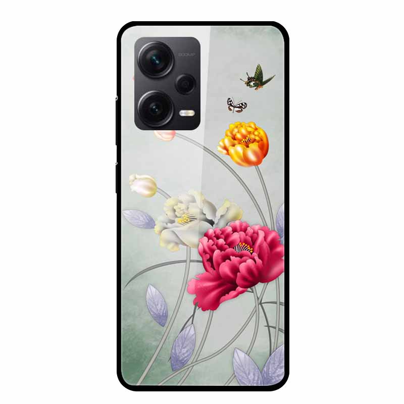 Tempered Glass Cases For Redmi Note 12 Pro Plus 5G Covers Note12 Hard Back Covers for Xiaomi Redmi Note 12 Pro Capas Protective
