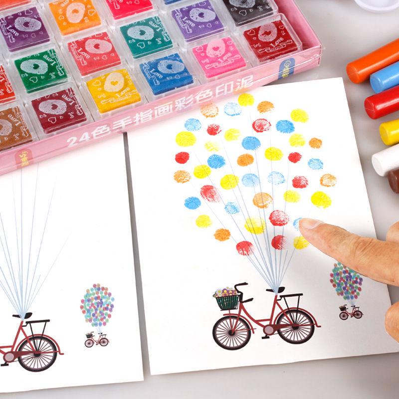 Preschool Art & Craft Materials: DIY, Finger Painting & Coloring Fun Set