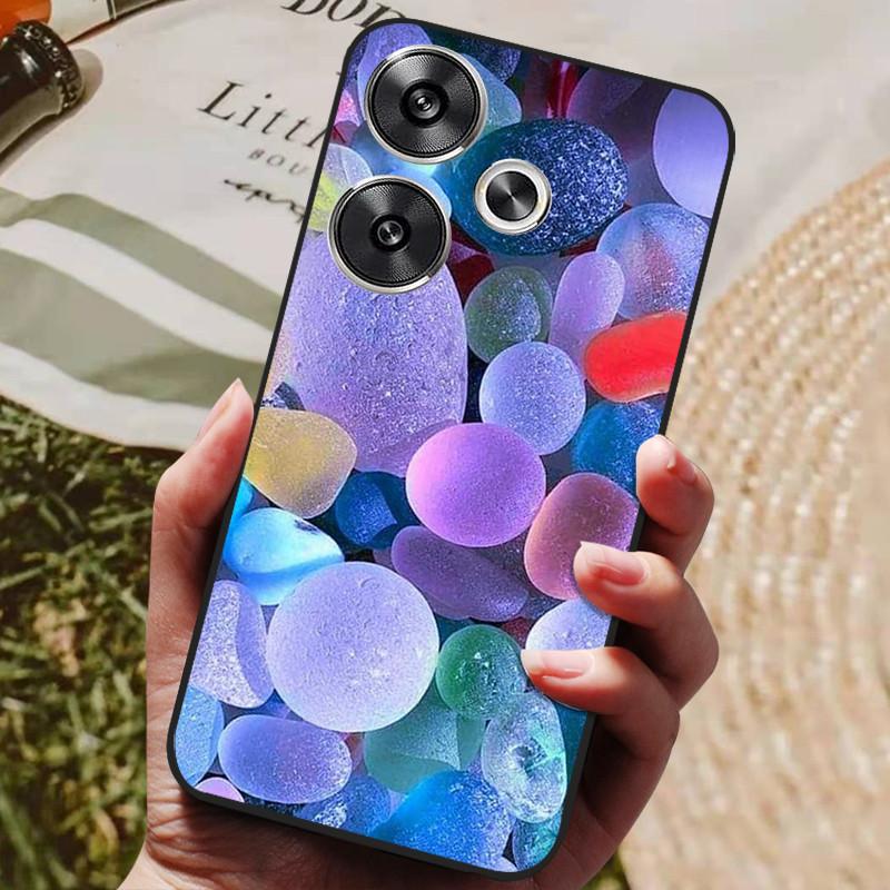 For Xiaomi POCO F6 Case POCOF6 Luxury Phone Silicon Back Cover For Xiaomi POCO F6 Cases  F 6 Protective Shockproof Shell Capas