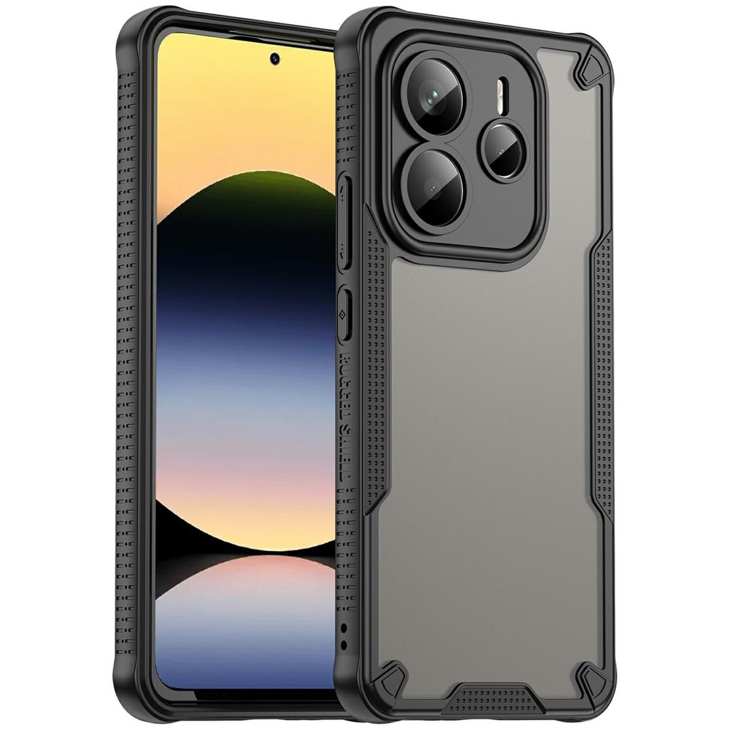 For Xiaomi Redmi Note 14 5G Case Hybrid Frosted Phone Back Cover