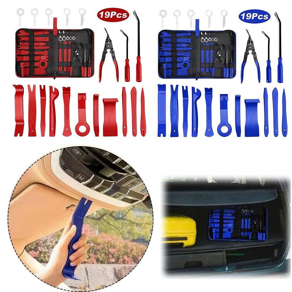 Auto Trim Removal Tool Car Door Panel Dash Audio Radio Kits Auto Tools Removal Kit Automotive Tools Upholstery Kit Repair P T4N8